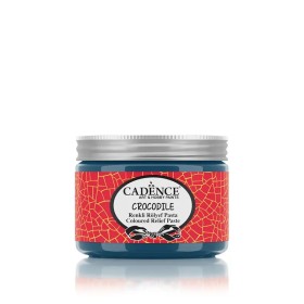 4013 Turquoise Crocodile Coloured Crackle Relief Paste 150ML
