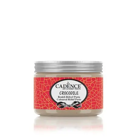 4017 Linen Crocodile Coloured Crackle Relief Paste 150ML