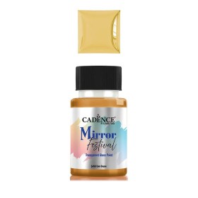 MF03 Altın Mirror Festival Cam Boyası 50ML