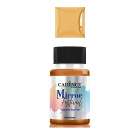 MF04 Antik Altın Mirror Festival Cam Boyası 50ML