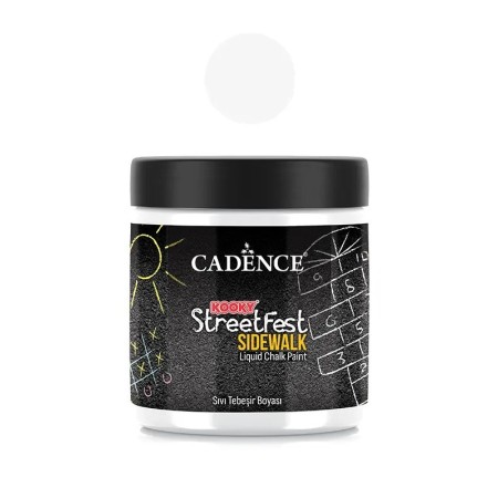 SF01 Beyaz Sıvı Tebeşir Boyası Kooky Streetfest 250ML