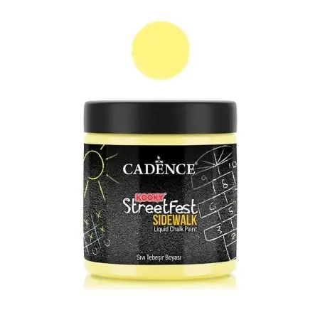 SF02 Yellow Liquid Chalk Paint Kooky Streetfest 250ML