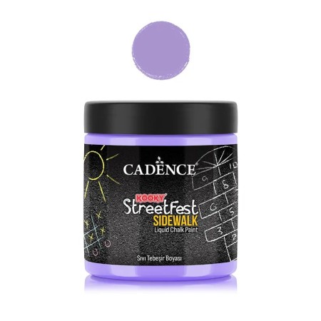 SF06 Mor Sıvı Tebeşir Boyası Kooky Streetfest 250ML