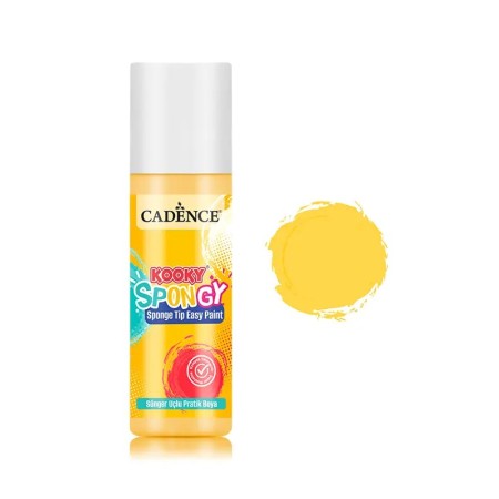 SPN02 Güneş Sarı Spongy Sünger Uçlu Pratik Boya 100ML