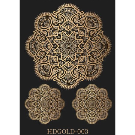 Model HDGOLD03 Altın Home Decor Rubon 30x42cm
