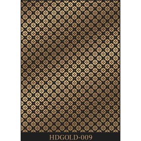 Model HDGOLD09 Altın Home Decor Rubon 30x42cm