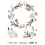 Model LRET08 Circular Leaves Easy Transfer 25x35cm
