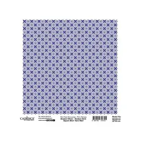 Model MESB02 Modern Etnik Kare Cadence Pirinç Dekopaj Kağıdı 30x30cm