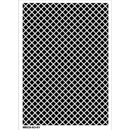 Model MECS-A3-01 Modern Ethnic Stencil 30x42cm