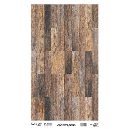Model PRK10 Ahşap Zemin Serisi Cadence Pirinç Dekopaj Kağıdı 90x160cm