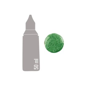 456 Yeşil Simli Boncuk Boya 50ML