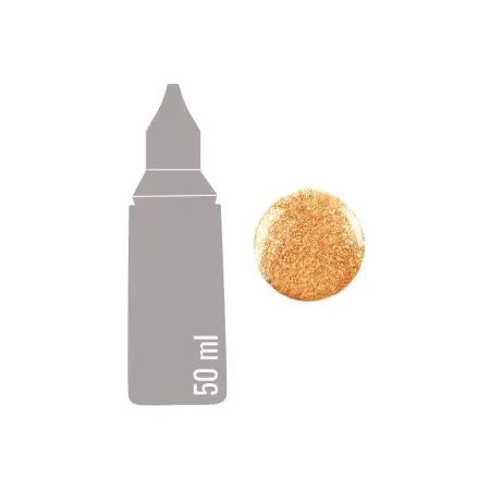 462 Antique Gold Glitter Dimensional Paint 50ML  
