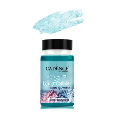 IF06 Turquoise Icy Flower Cleanable Icy Glass Effect 90ML