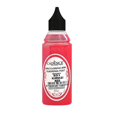 501 Red Dimensional Paints - Opaque (Plain) 50ML