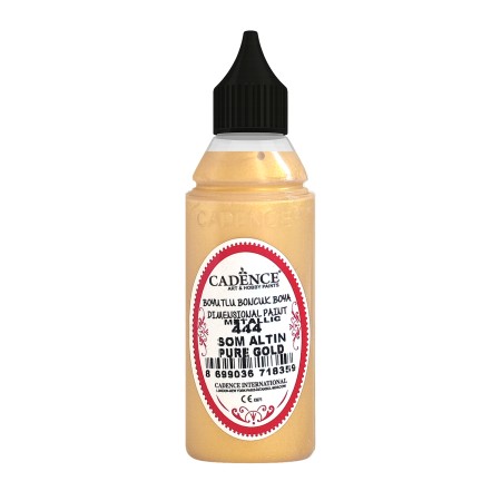 444 Pure Gold  Metallic Dimensional Paints 50ML