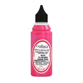 420 Dark Pink  Metallic Dimensional Paints 50ML