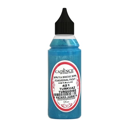 421 Turquoise  Metallic Dimensional Paints 50ML