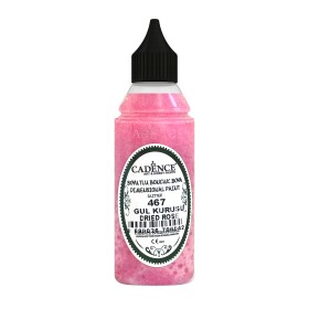 467 Dry Rose Glitter Dimensional Paint 50ML
