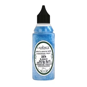 468 Royal Blue Glitter Dimensional Paint 50ML