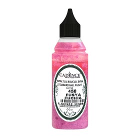 458 Fuchsia Glitter Dimensional Paint 50ML