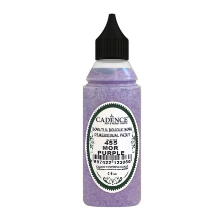 455 Purple Glitter Dimensional Paint 50ML