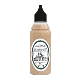 449 Medium Gold Glitter Bead Paint 50ML