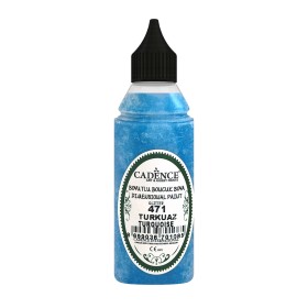 471 Turquoise Glitter Dimensional Paint 50ML