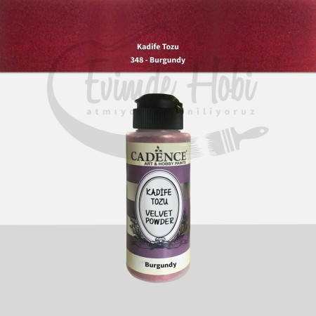 Cadence Kadife Tozu 348 Bordo 120ML