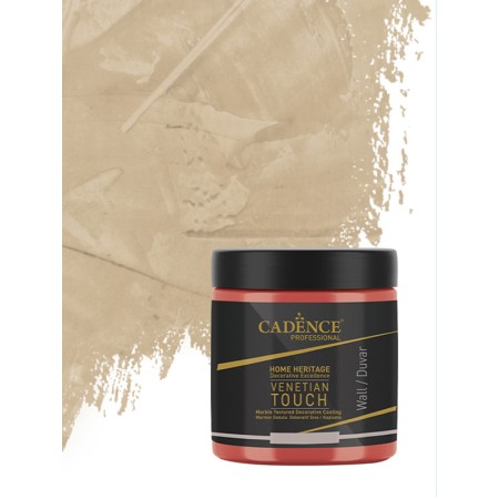 VT02 Old Lace Venetian Touch Marble Textured Decorative Plaster Coating 250ML