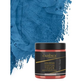 VT12 Perçem Mavi Venetian Touch Mermer Dokulu Dekoratif Sıva Kaplama 250ML