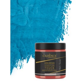 VT17 Koyu Turkuaz Venetian Touch Mermer Dokulu Dekoratif Sıva Kaplama 250ML