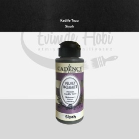 Cadence Metalik Siyah Kadife Tozu 120ML