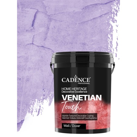 VT09 Açık Leylak Venetian Touch Mermer Dokulu Dekoratif Sıva Kaplama 3KG