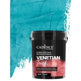 VT14 Ultramarin Yeşil Venetian Touch Mermer Dokulu Dekoratif Sıva Kaplama 3KG