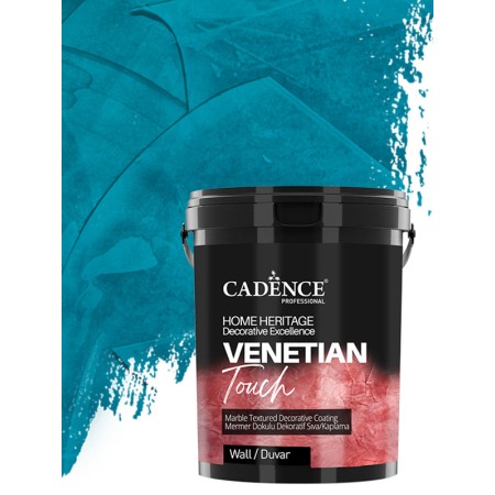 VT16 Kelebek Mavisi Venetian Touch Mermer Dokulu Dekoratif Sıva Kaplama 3KG