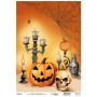 Model HLWN001 Halloween Cadence Rice Decoupage Paper 30X42cm
