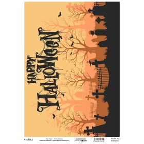 Model HLWN002 Halloween Cadence Rice Decoupage Paper 30X42cm