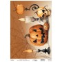 Model HLWN005 Halloween Cadence Rice Decoupage Paper 30X42cm