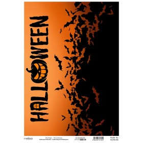 Model HLWN006 Halloween Cadence Rice Decoupage Paper 30X42cm