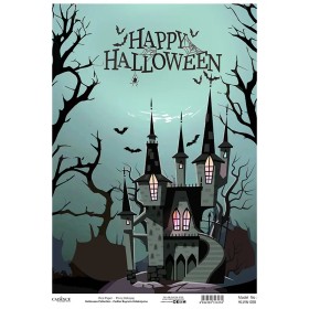 Model HLWN008 Halloween Cadence Rice Decoupage Paper 30X42cm