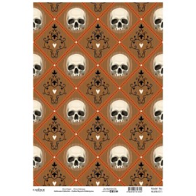 Model HLWN011 Halloween Cadence Rice Decoupage Paper 30X42cm