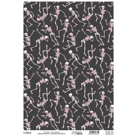 Model HLWN012 Halloween Cadence Rice Decoupage Paper 30X42cm