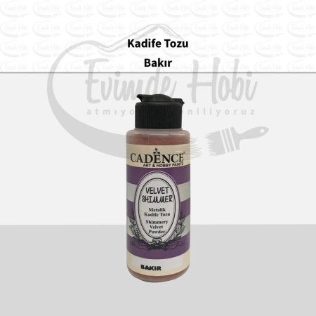 Cadence Metalik Bakır Kadife Tozu 120ML