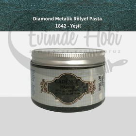 1842 Yeşil Diamond Rölyef Pasta