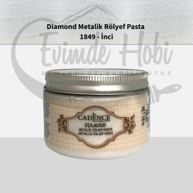 1849 İnci Diamond Rölyef Pasta