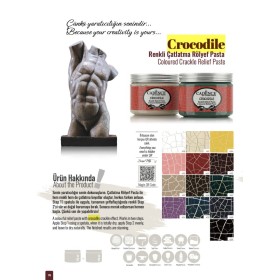 4004 Sarı Crocodile Renkli Rölyef 150ML