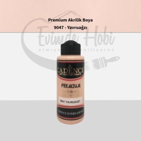 Premium Akrilik Boya 9047 Yavruağzı 120ML