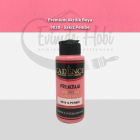 Premium Akrilik Boya 9038 Sakız Pembe 120ML