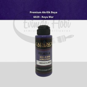 Premium Akrilik Boya 6029 Koyu Mor 120ML