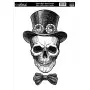Fabric Transfer Black White KTS013 21x30cm